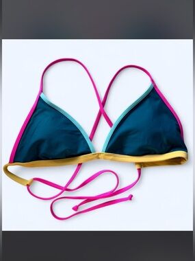 Body Glove Retro Bikini Top, Size M NWT